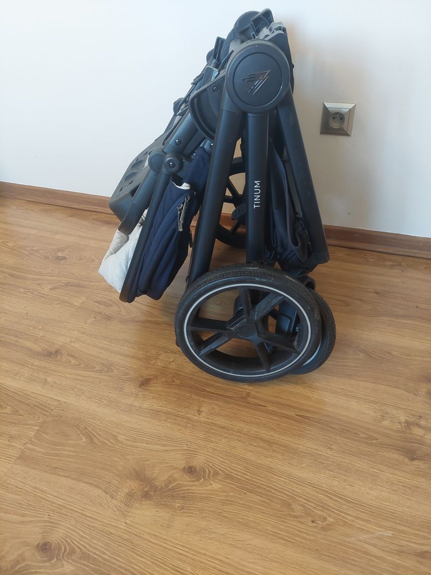 Wózek Venicci Tinum Edge 2w1 ocean z adapterami.