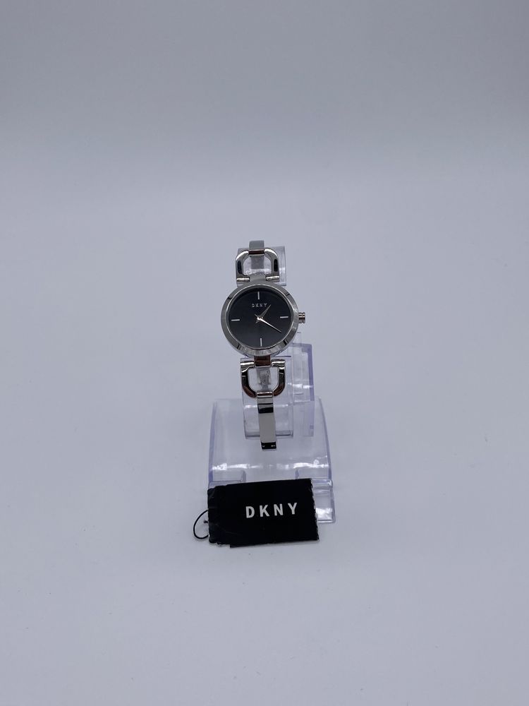 Zegarek damski DKNY Reade NY8541 Srebrny bransoleta biżuteria mały