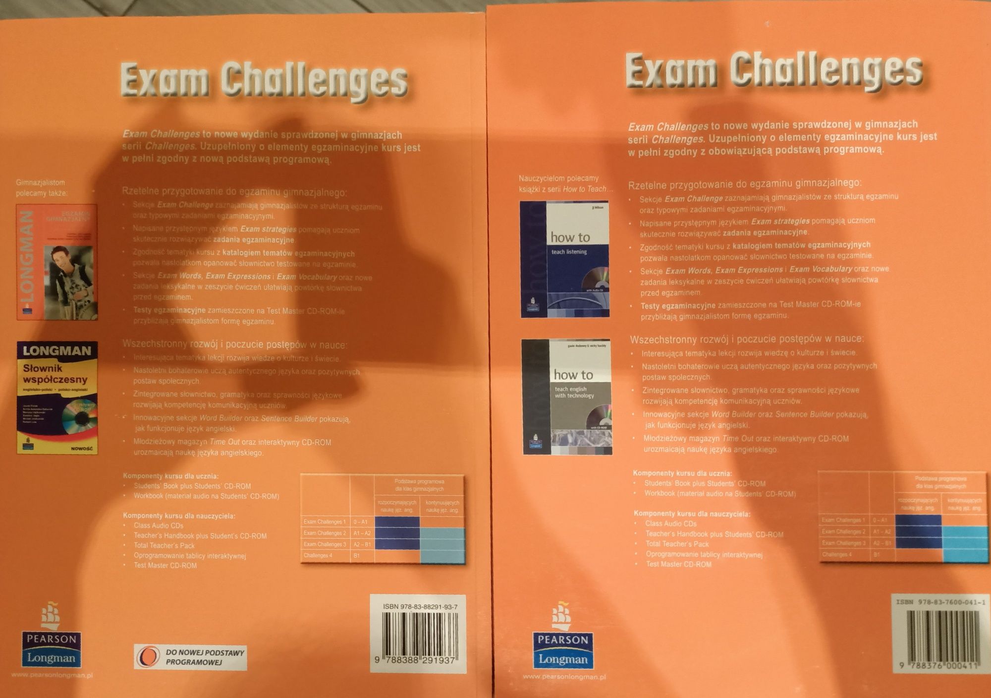 Exam challenges 2 podręcznik+CD-ROM+książka nauczyciela+l