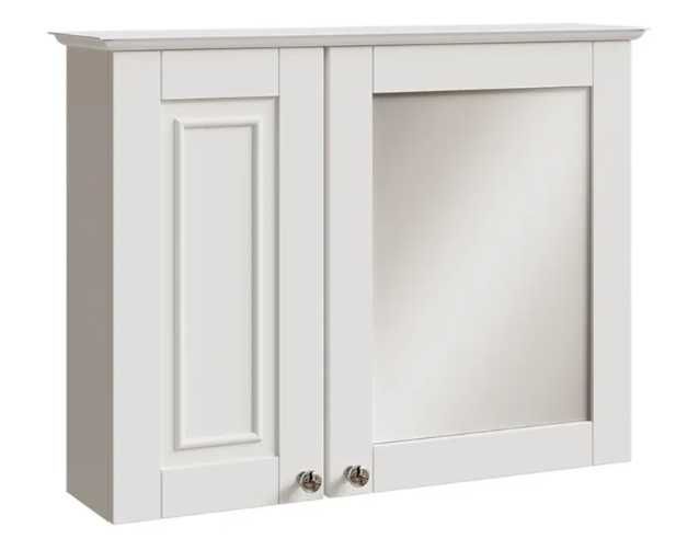 Vicco Szafka łazienkowa z lustrem Biały 68 x 51 cm, Vanity