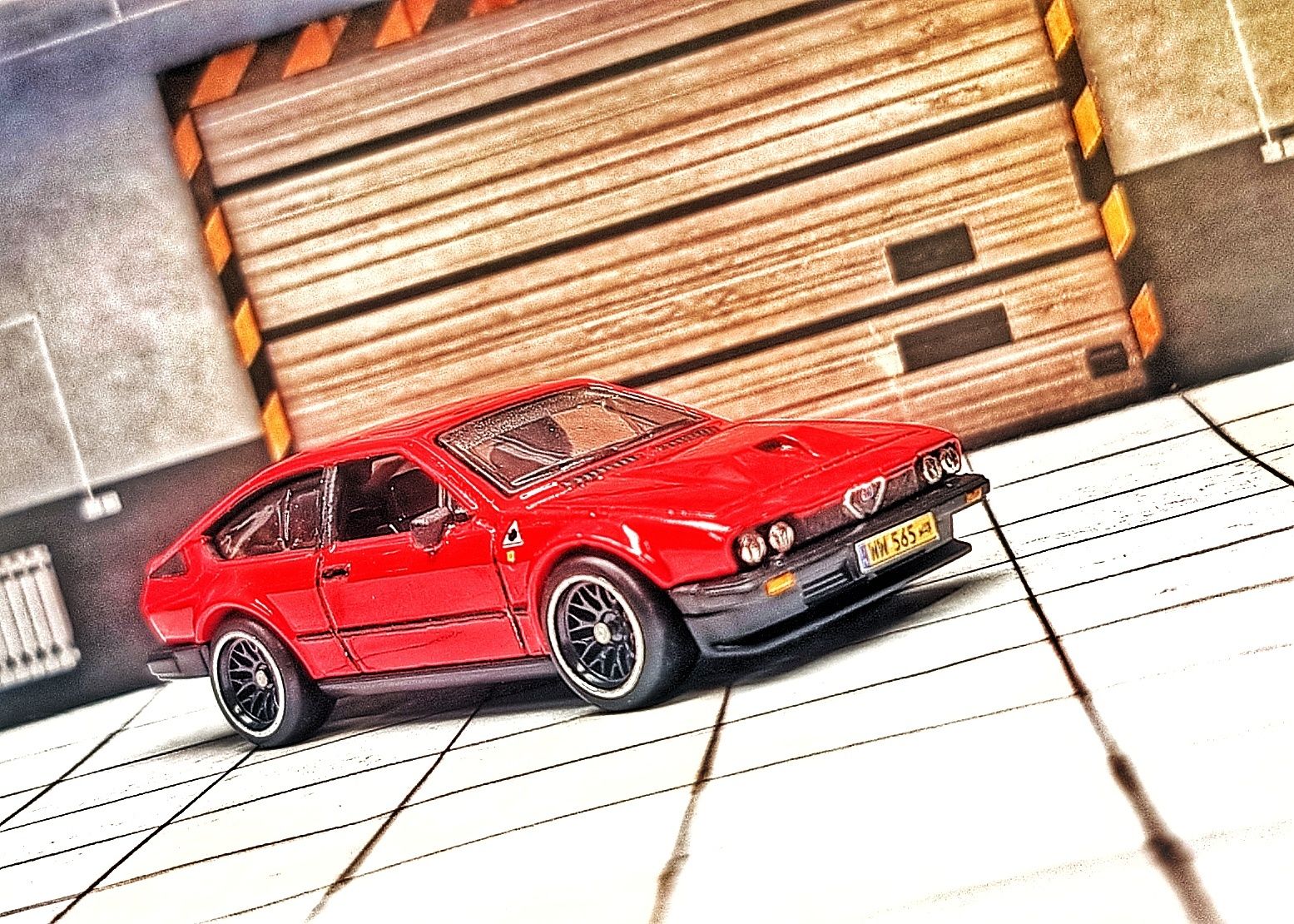 Model Alfa Romeo GTV6 Hot Wheels