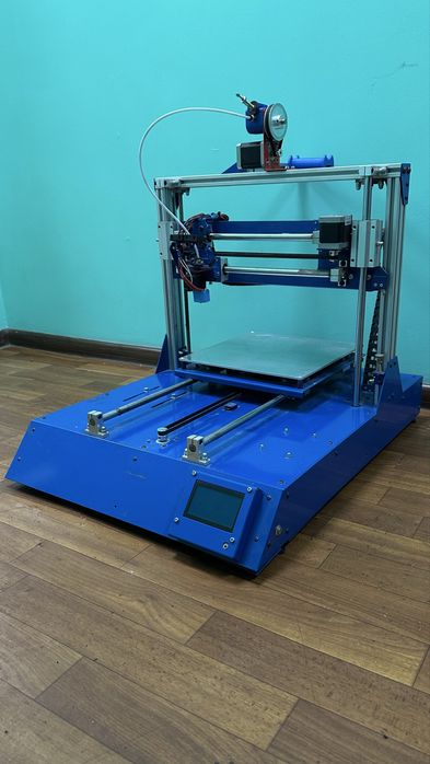 3D-принтер DIY металевий корпус, великий стіл, робочий стан