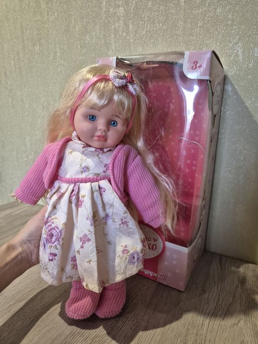 Лялька Донечка сонечко Limo Toy м'яконабивна музична укр.