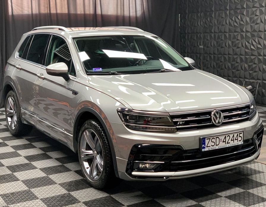 VW Tiguan 2.0 TDI 4x4 , Highline R-Line,  1 właściciel, bezwypadkowy