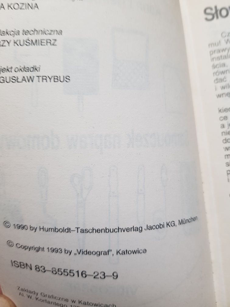 Kieszonkowa encyklopedia praktycznej gospodyni.