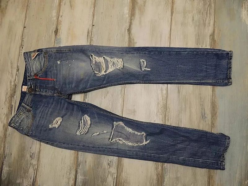 Replay Leena Boyfriend Jeans Damskie Spodnie Best