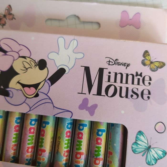 Kredki Minnie Mouse Disney bambino Crayons - grafionowe 12 kolorów