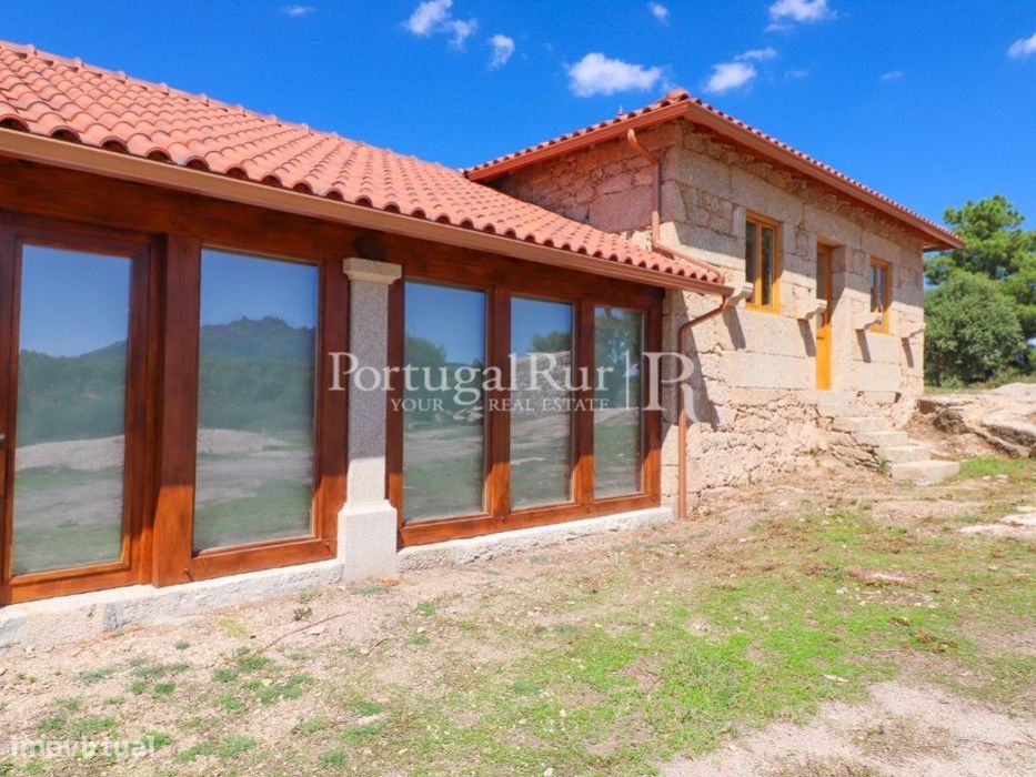 Quinta com casa em recuperação em Monsanto