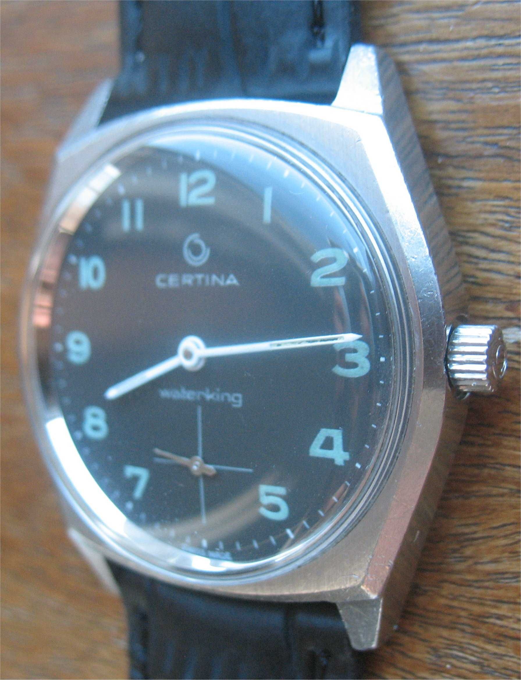 Relógio Vintage - Certina - Waterking - Swiss Made