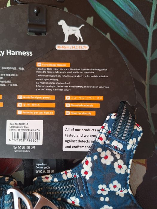 Szelki dla psa Truelove rozm. XS nowe