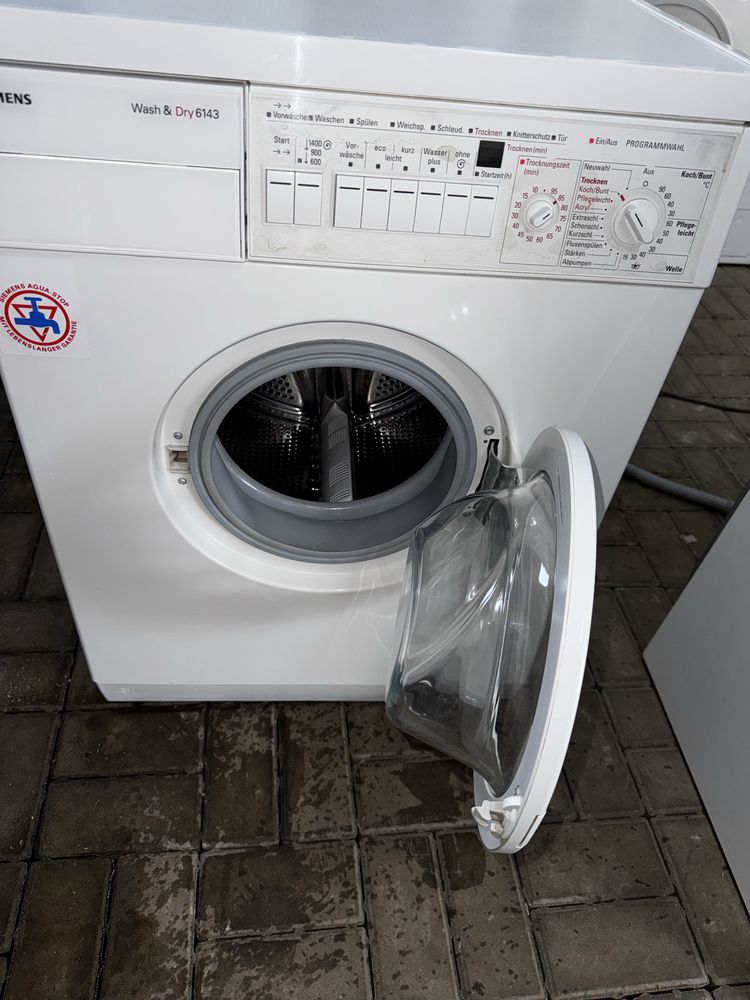 Pralko Suszarka Siemens  model Wasch Dry6143 obr 1400 5/3 prania susz