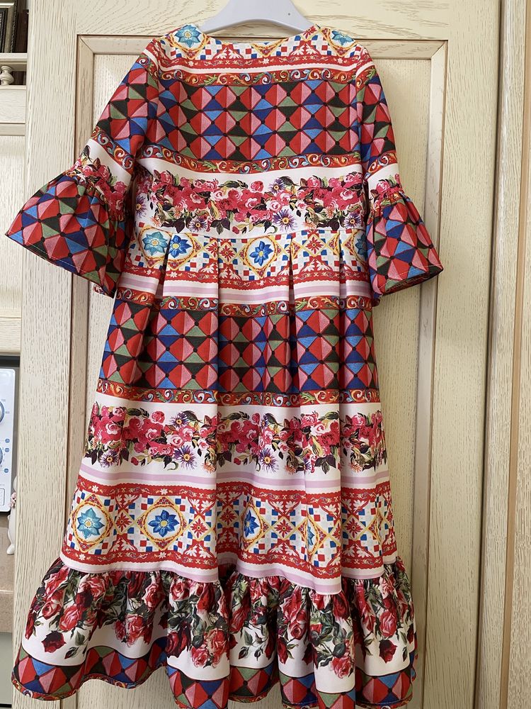 Сукня для дівчинки довга Dolce&Gabbana