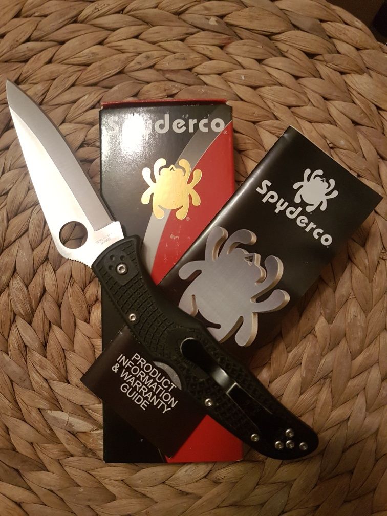 Nóż składany Spyderco Endura 4 Plain C10PBK