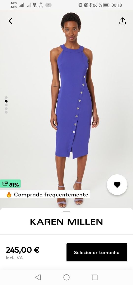 Vestido Karen Millen