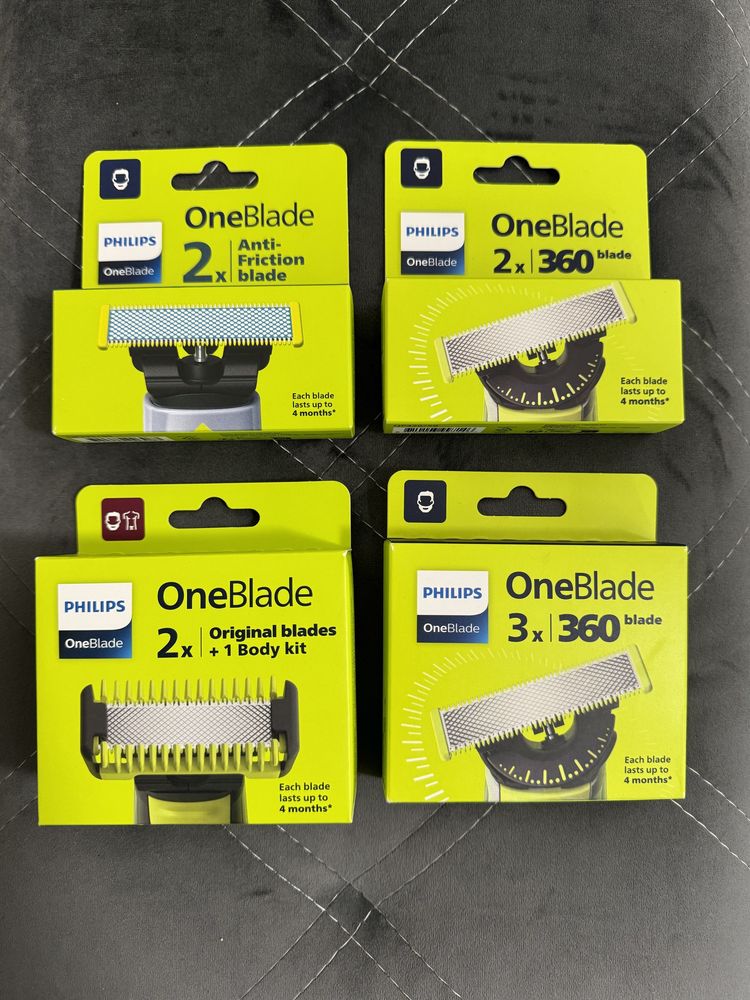 OneBlade Philips оригінальні змінні леза катридж