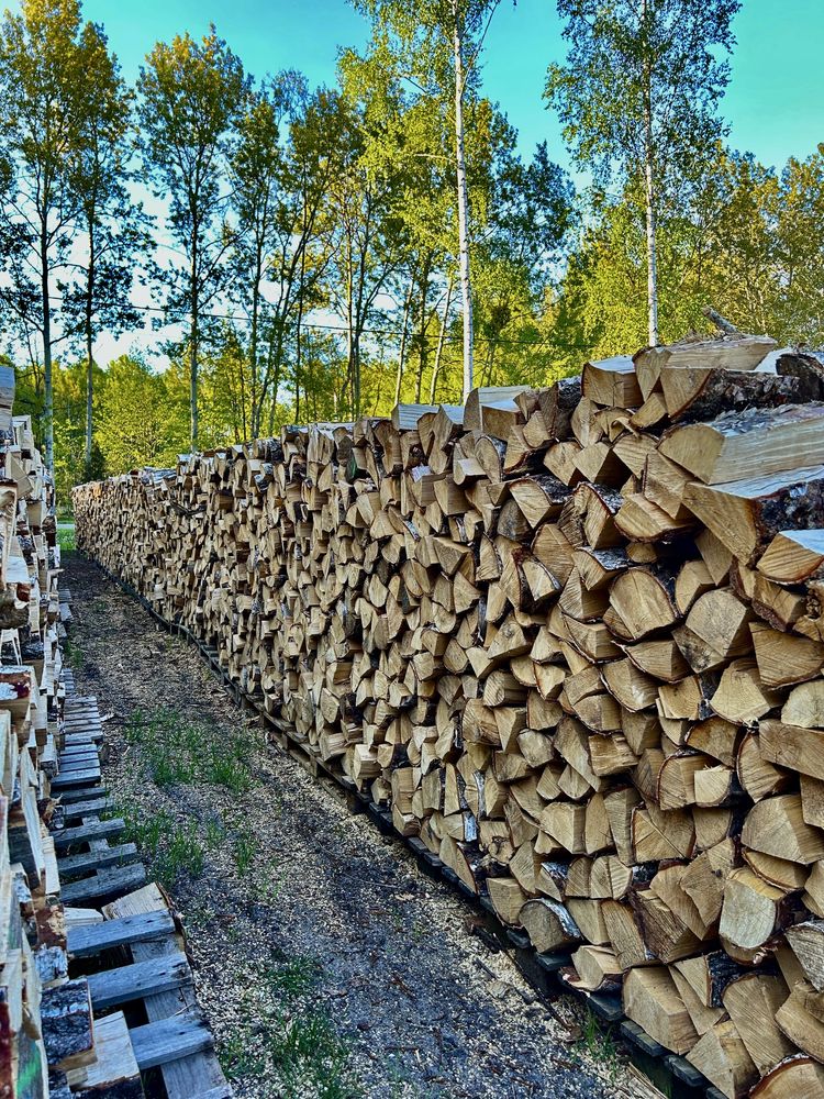 Drewno kominkowe oraz opałowe grube Suche