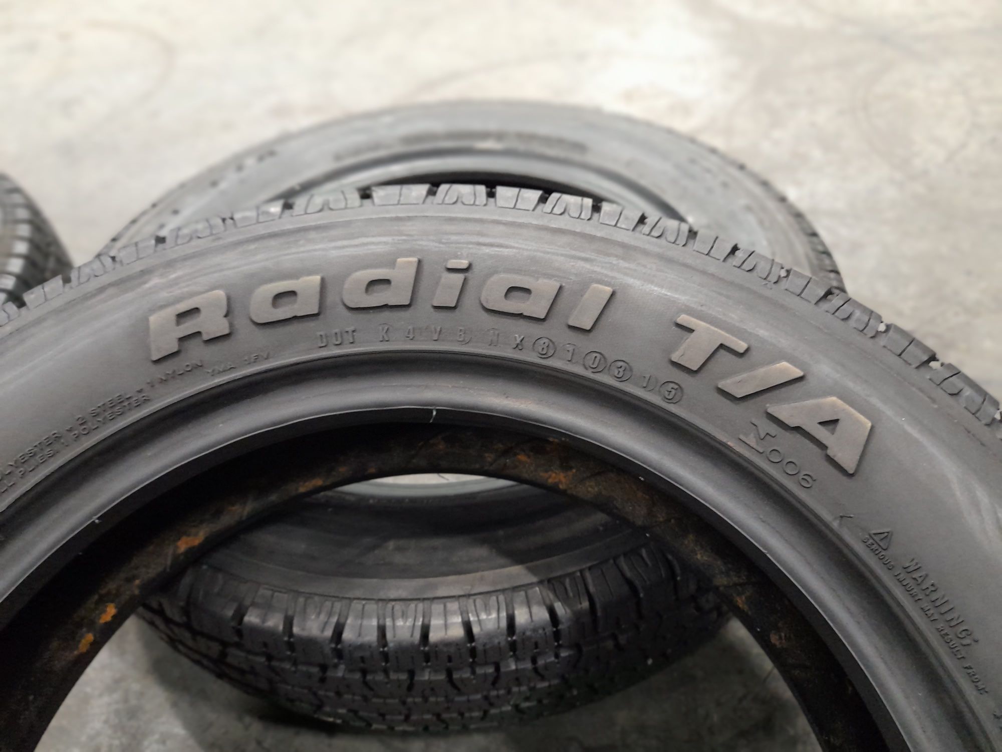 155/80 R15 BFGOODRICH - Radial T/A Всесезонні шини БВ Склад