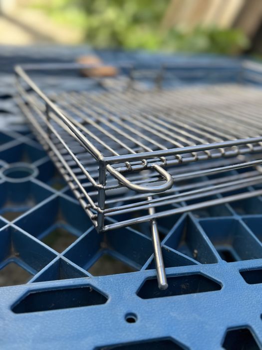 Барбекю сітка решітка 30х40х5/решетка сетка для гриля/ручна робота bbq