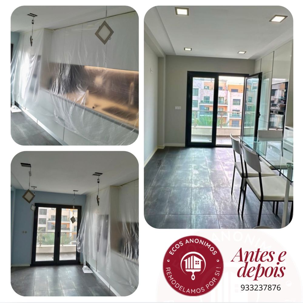 Remodelação geral, pintura interior e exterior
