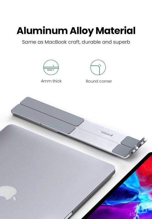 Підставка для ноутбука Ugreen LP451 Silver