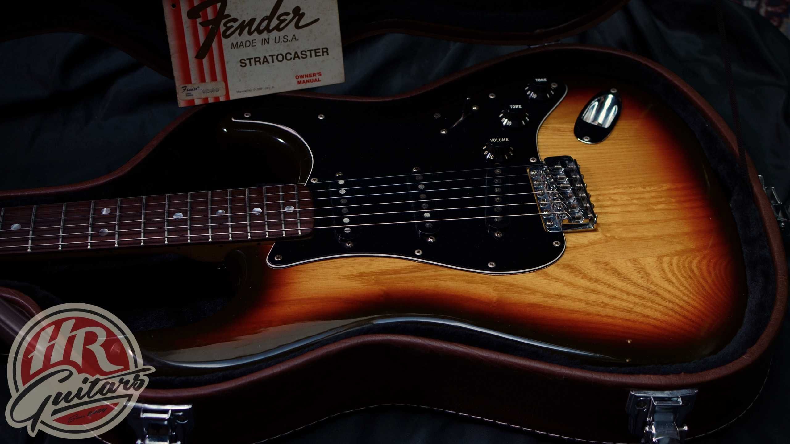 FENDER STRATOCASTER, 1979 rok, USA, gitara elektryczna