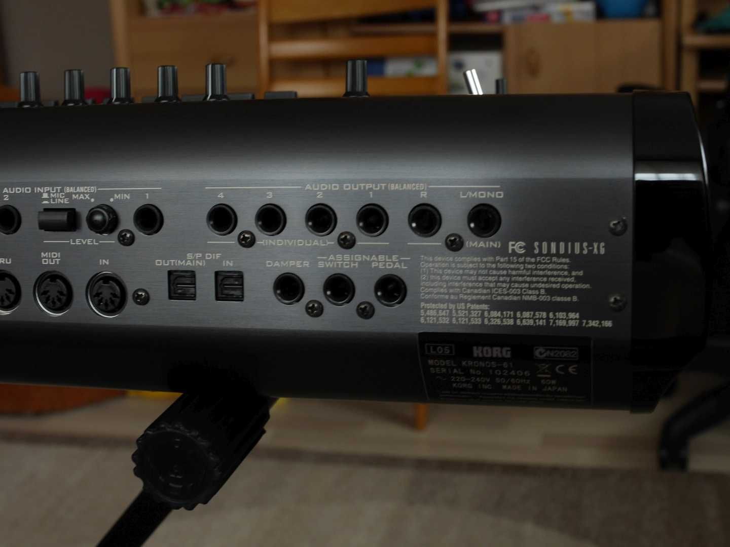 KORG KRONOS X 61 workstation + case ZAREBA + EXs10 & EXs25 w cenie