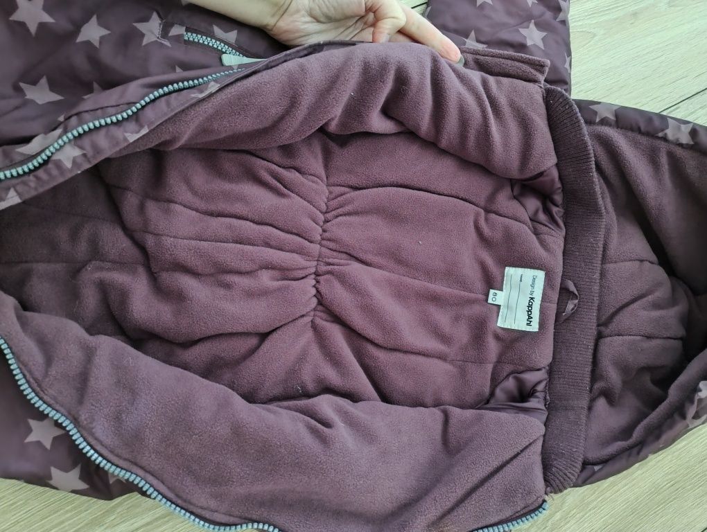 Kombinezon KappAhl jak nowy r 80 zimowy na sanki do wózka