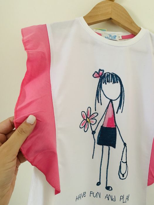 T-shirt tamanho 8 anos