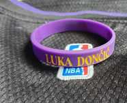 Opaska Bransoletka gumowa NBA Luka Doncic Lakers
