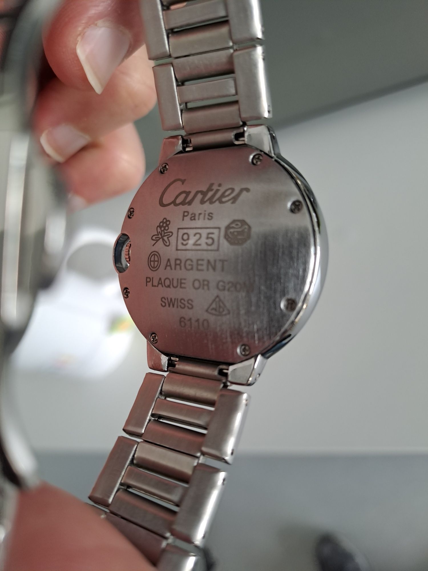 Relógio Cartier Ballon Bleu 33mm unisexo novo quartzo