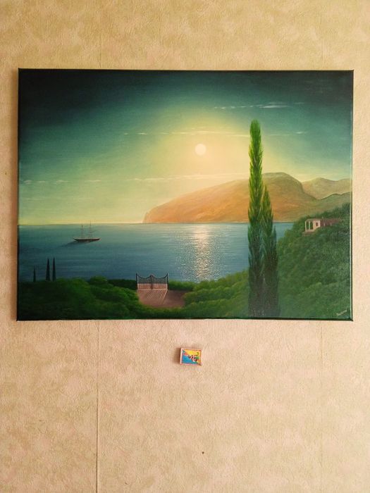 Картина олією на полотні 60/80 ручна робота