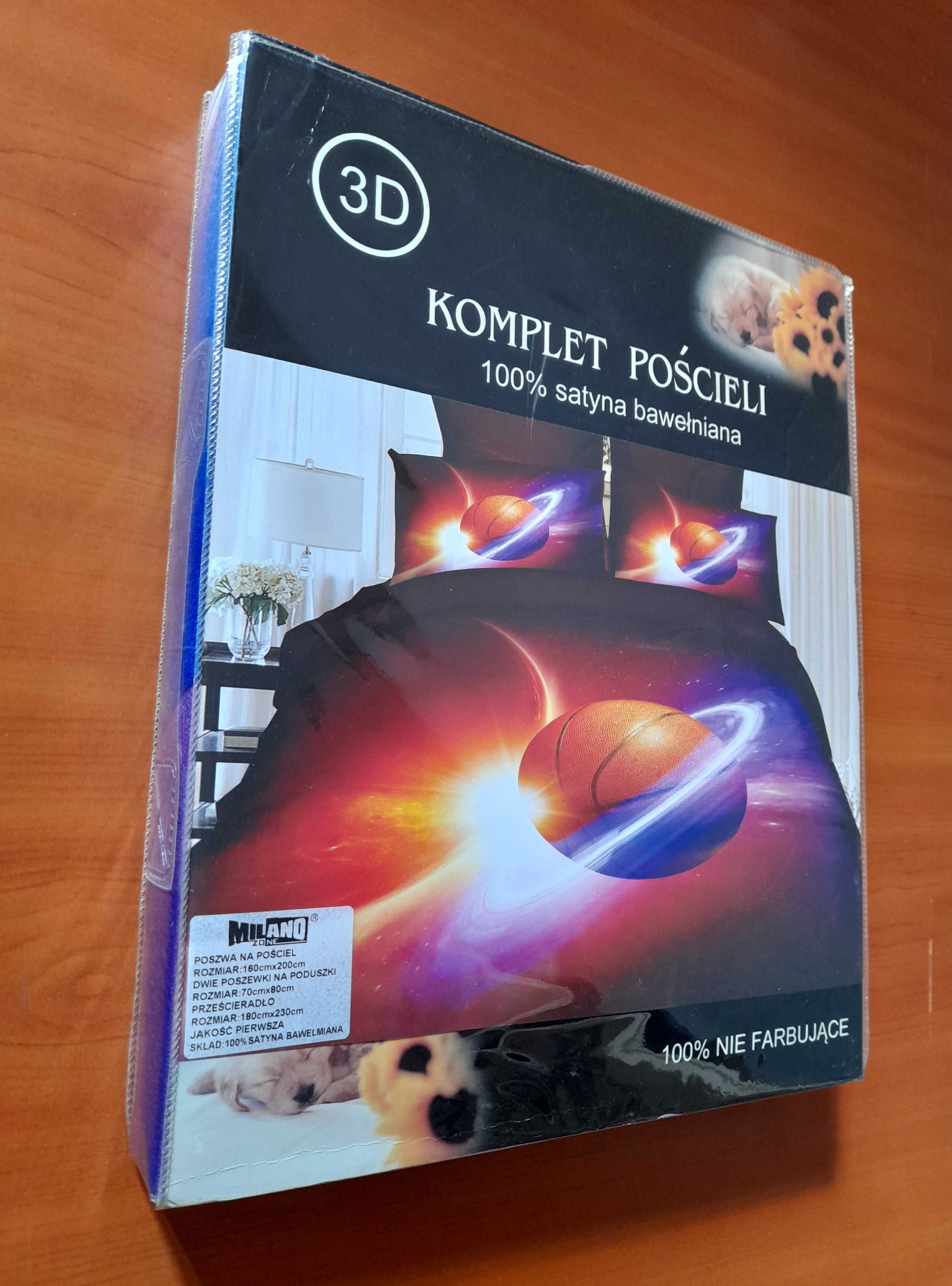 Komplet pościeli satyna bawełniana