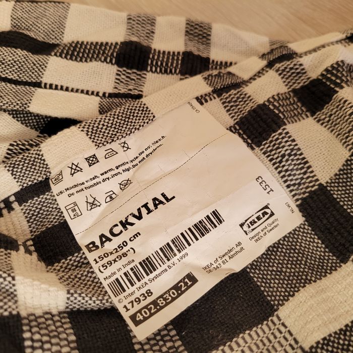 BACKVIAL narzuta IKEA 150x250
