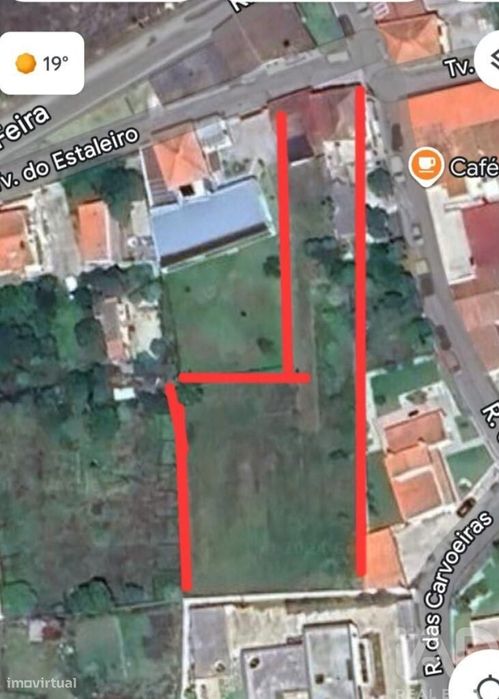 Terreno em Alvarães de 1500,00 m2