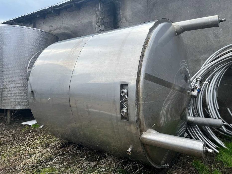 Zbiornik 10000 litrów mieszadło podgrzewany stal nierdzewna 2x KO