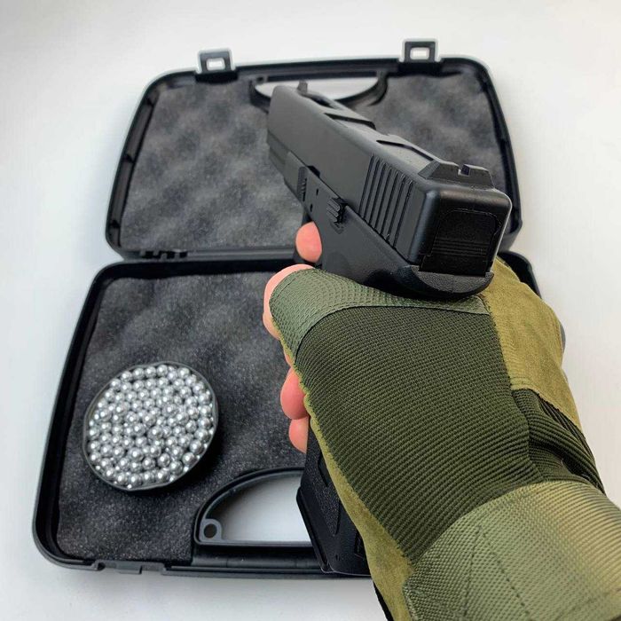 Дитячий пістолет Глок Glock 17 для дітей на пулях 6мм іграшка метал