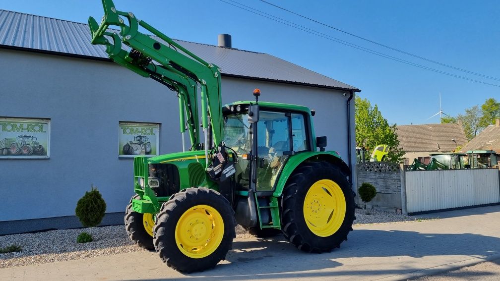 John Deere 6120 amortyzowana oś TUR