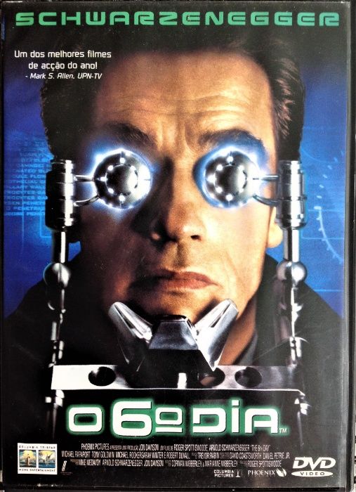 Arnold Schwarzenegger - 10 DVDs - Raros - Muito Bom Estado
