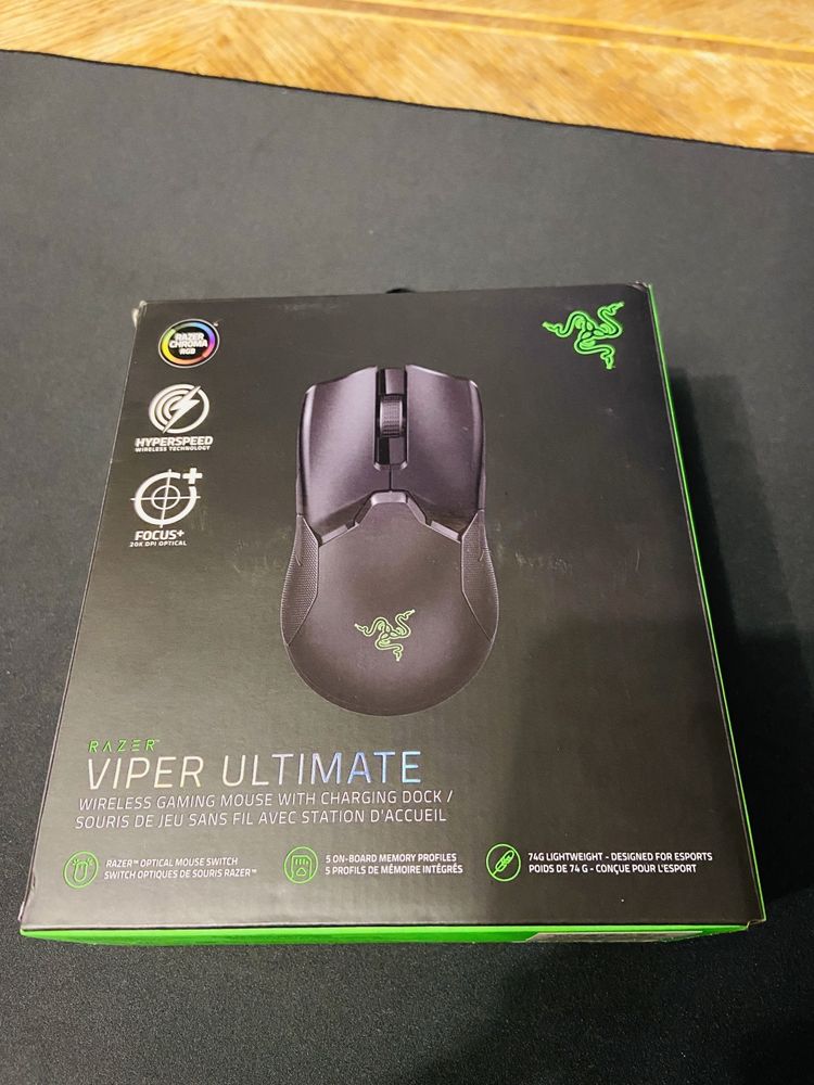 Продам без проводную геймерскую мышь Razer viper ultimate wireless