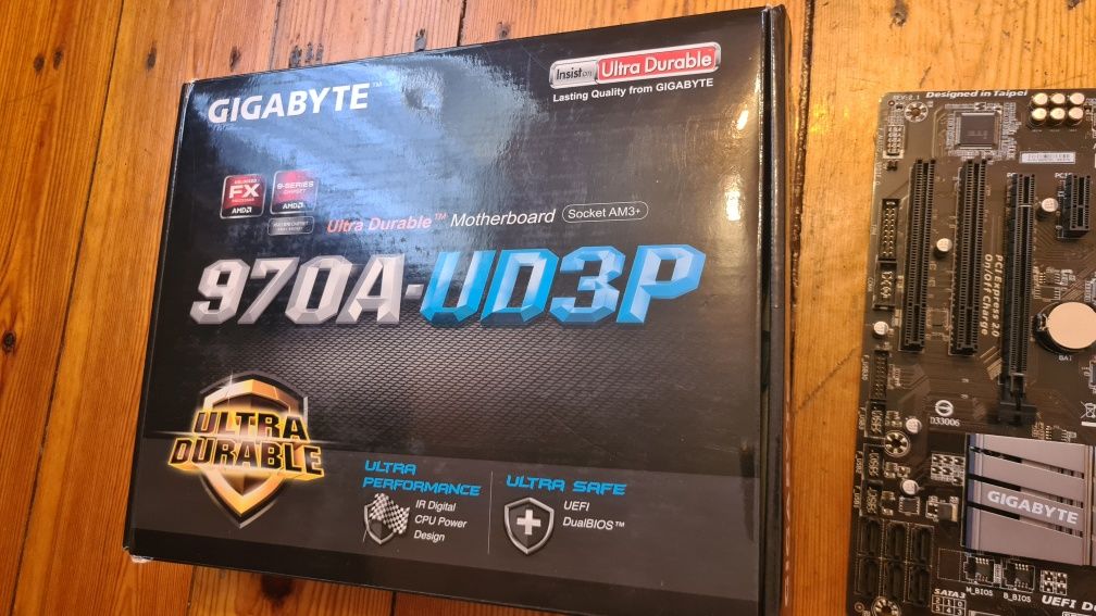 Материнская плата 970A-UD3P + FX-4300