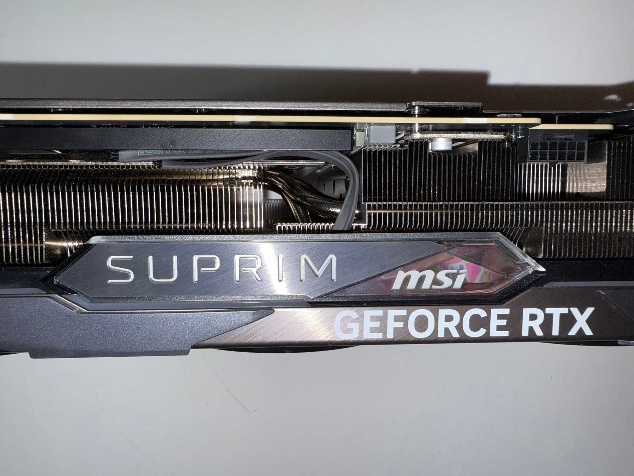 MSI GeForce RTX 4090 SUPRIM X 24G - gwarancja, dowód zakupu