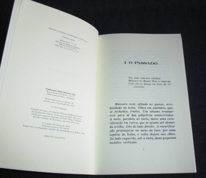 Livro Muana Puó Pepetela