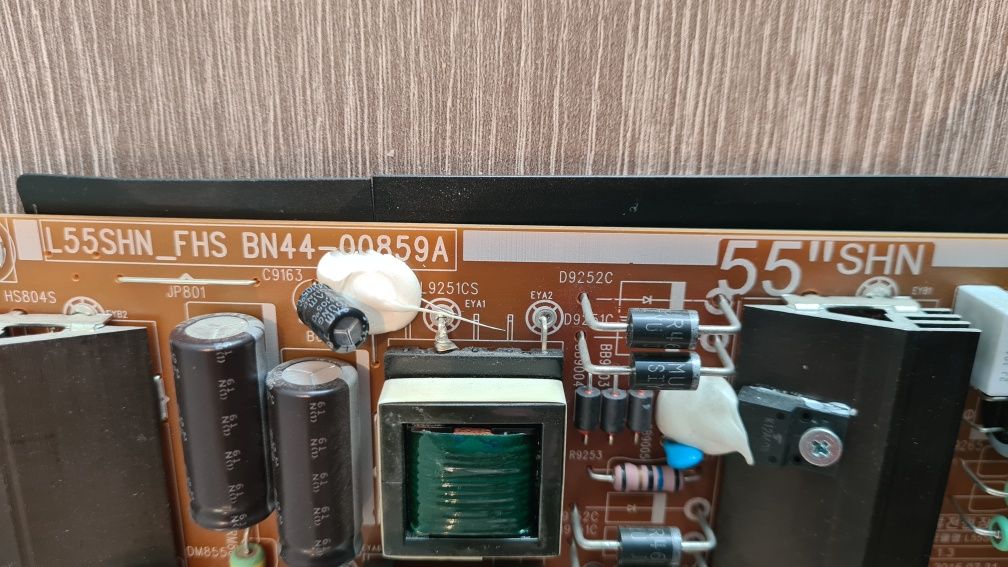 Placa fonte alimentação TVs 50" a 55" Samsung
