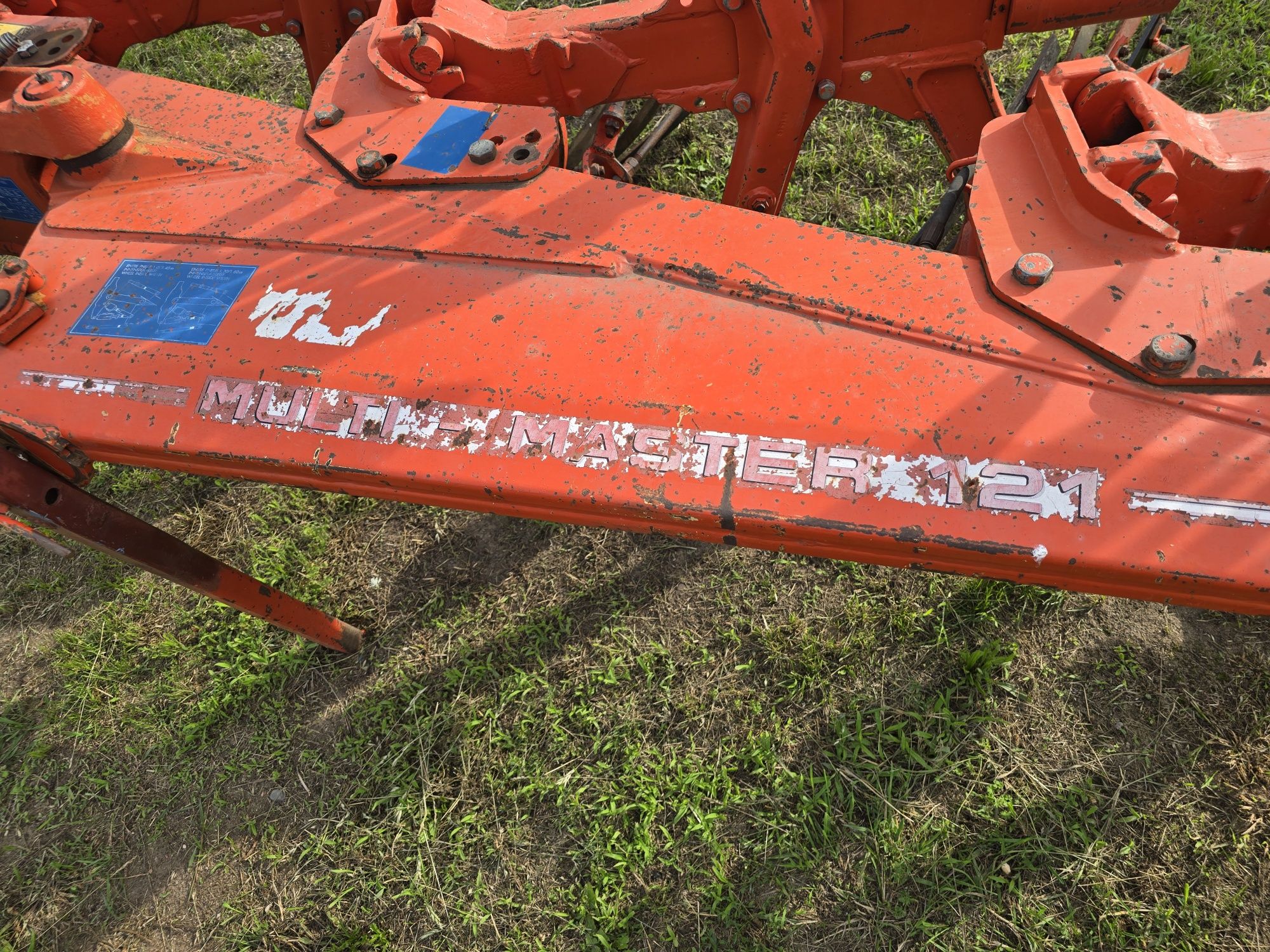 Pług obrotowy Kuhn Multi Master 121 non stop imp Niemcy Lemken