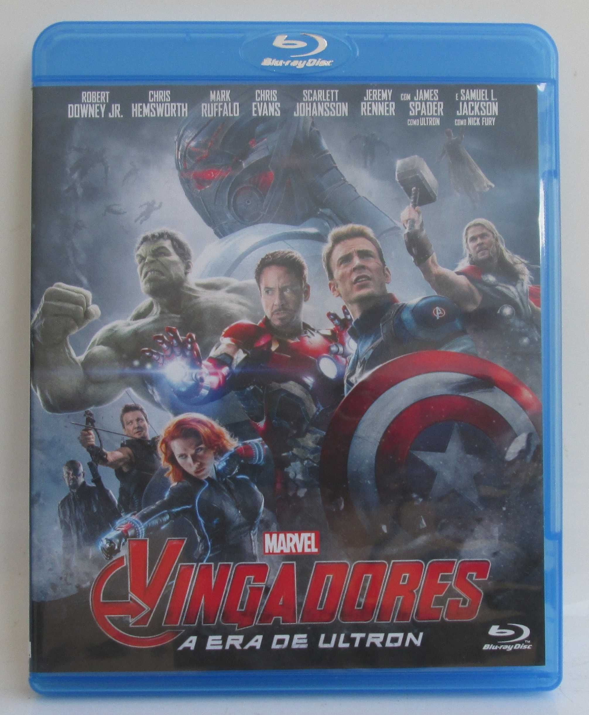 Blu ray Vingadores: A Era de Ultron (selo Igac / como novo)