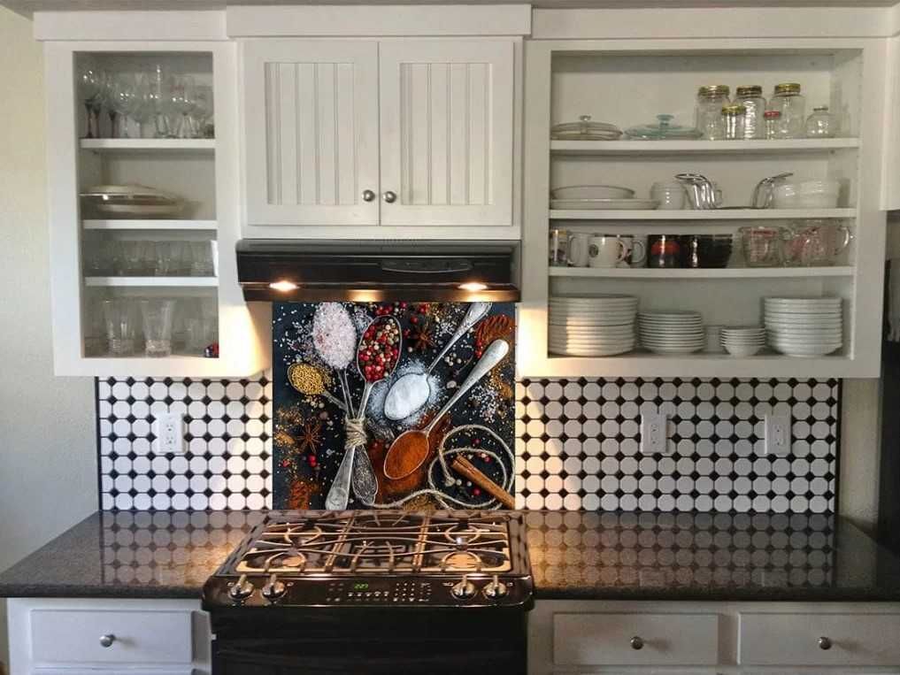 Obraz, Szkło hartowane przy kuchence 70 x 60cm
