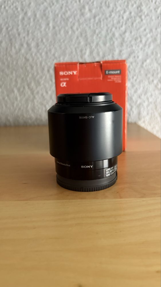 Obiektyw Sony E 50mm 1.8 OSS