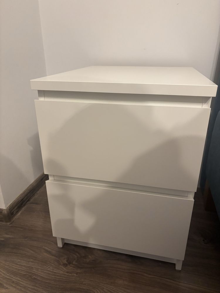 Szafki nocne IKEA Malm małe, praktyczne, stan bardzo dobry!