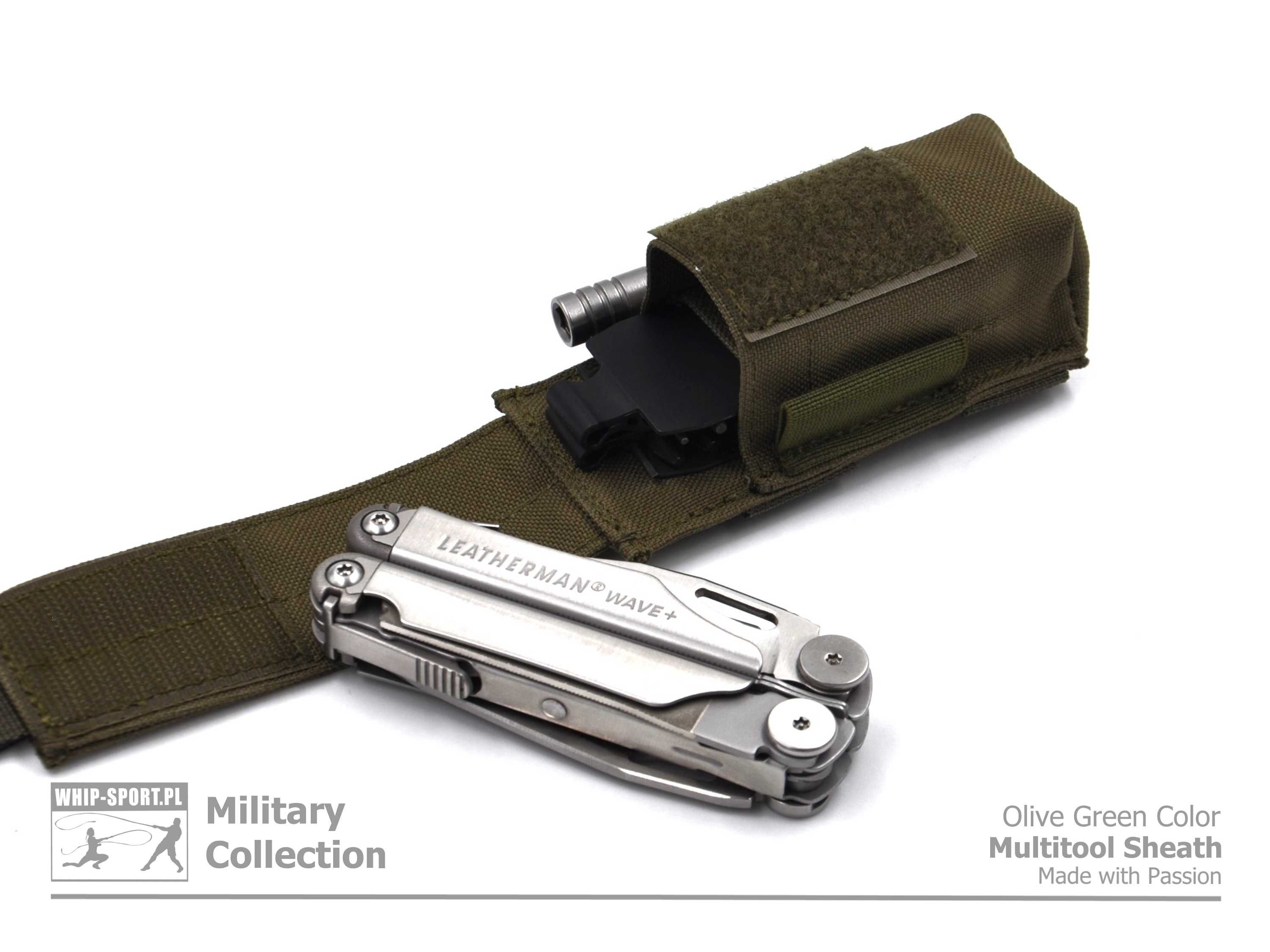 Kieszeń na Multitool Leatherman Wave Plus i zestaw Bit Kit - Olive