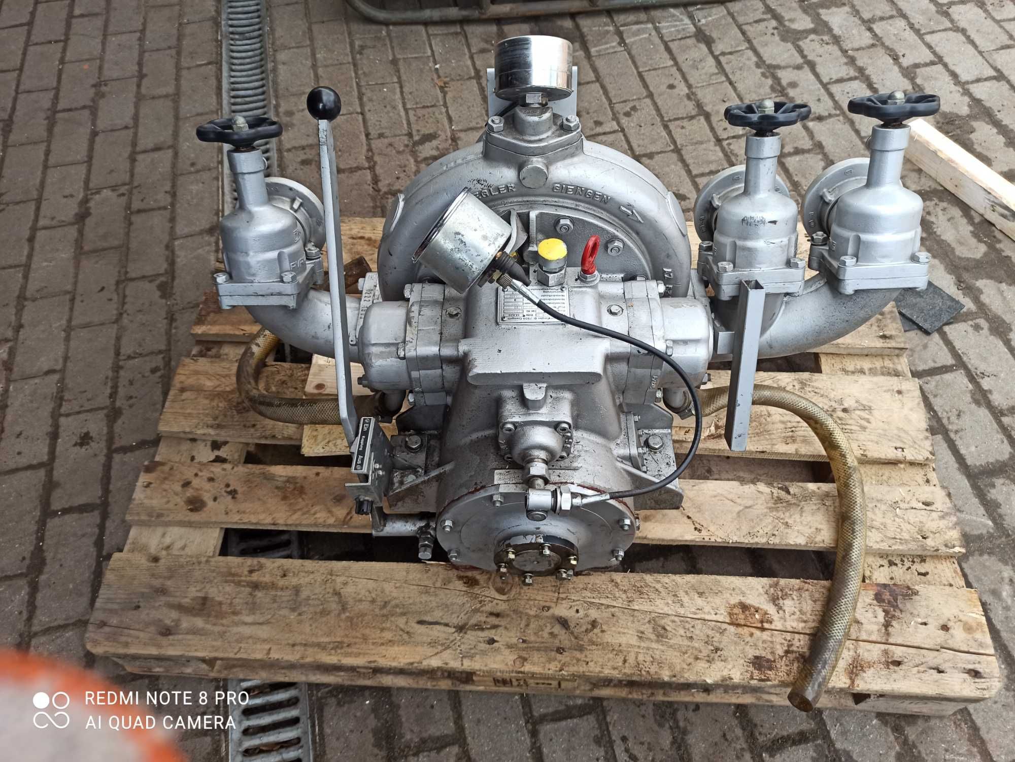Motopompa Pompa Strażacka Deszczownia Bursztyn 2000l/min 15bar 150m3/h